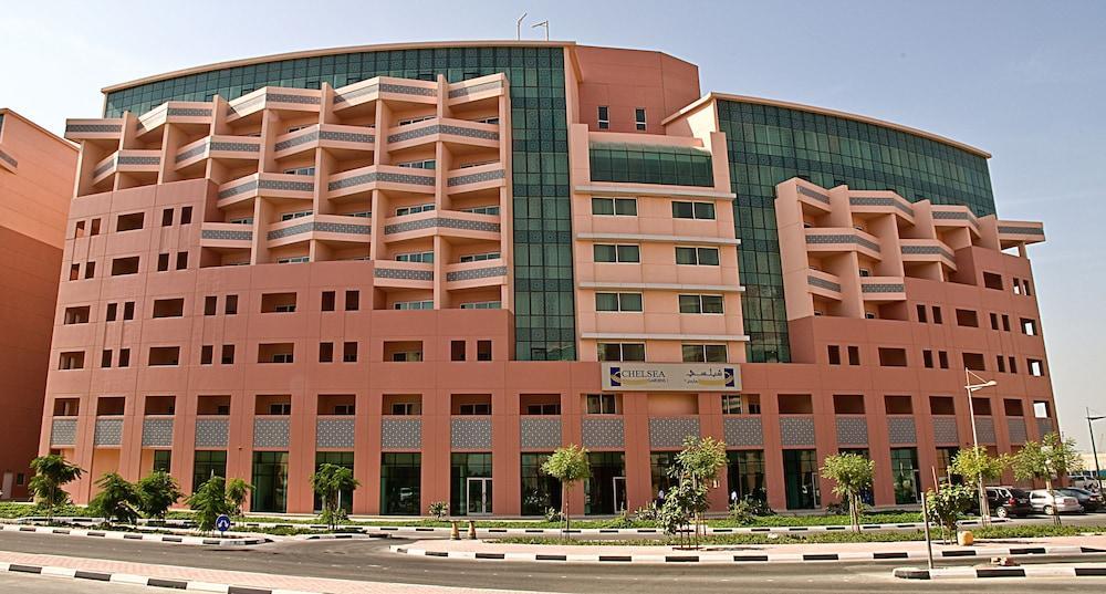 Chelsea Gardens Hotel Apartment Dubai Exterior foto
